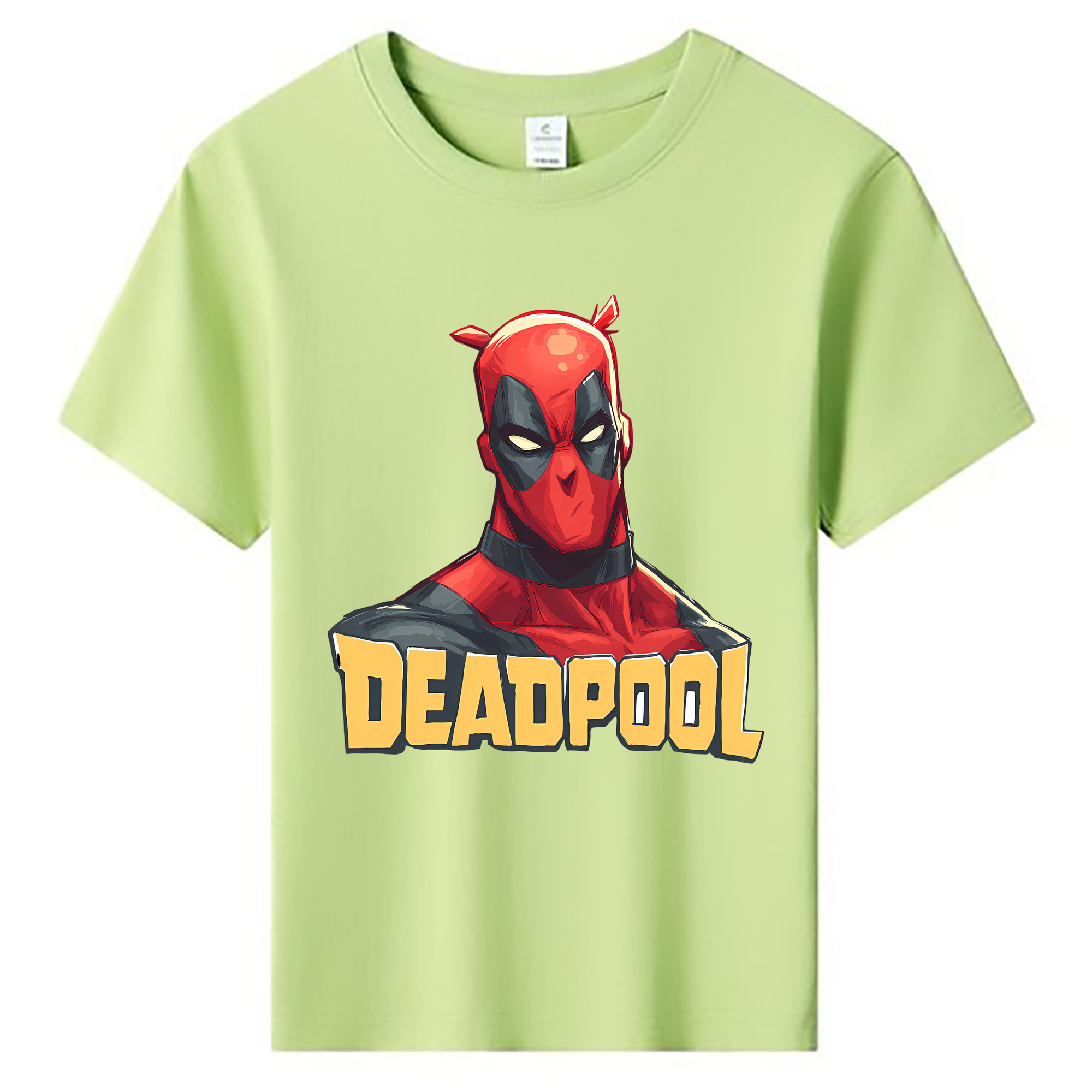 （画像用） Deadpool デッドプール 綿100％キッズTシャツ（フロントプリント）